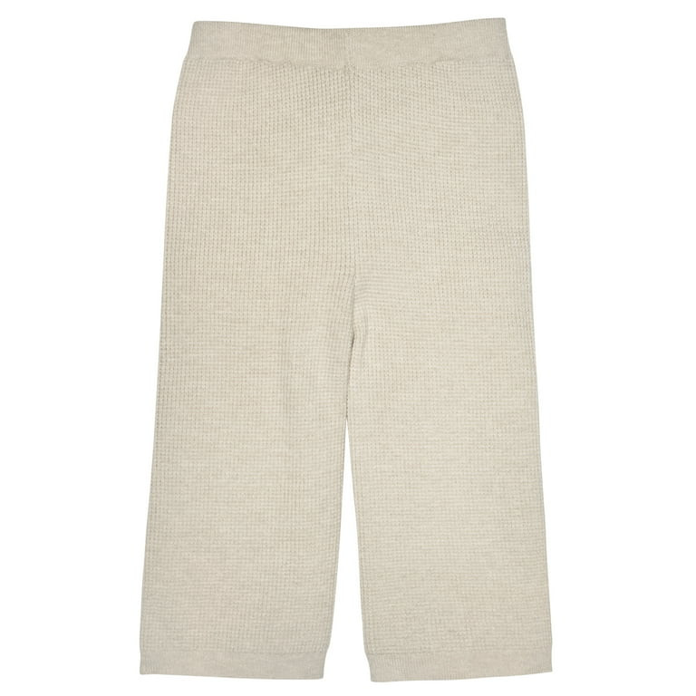 Modern Moments by Gerber Baby and Toddler Girl Henley Sweater and Wide-Leg Pant, 2-Piece Set, 12M... | Walmart (US)