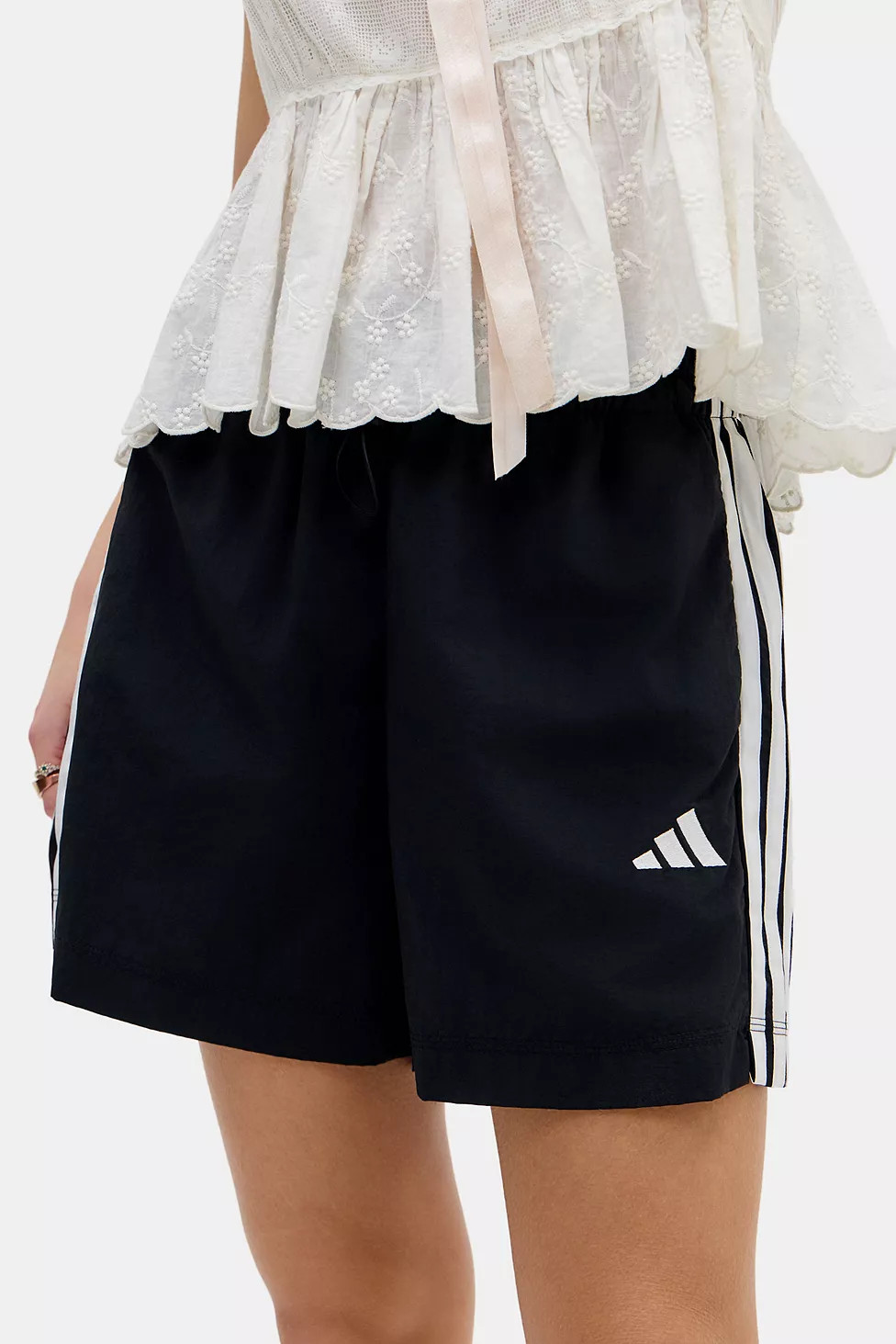 adidas 3-Stripes Woven Shorts | Urban Outfitters UK