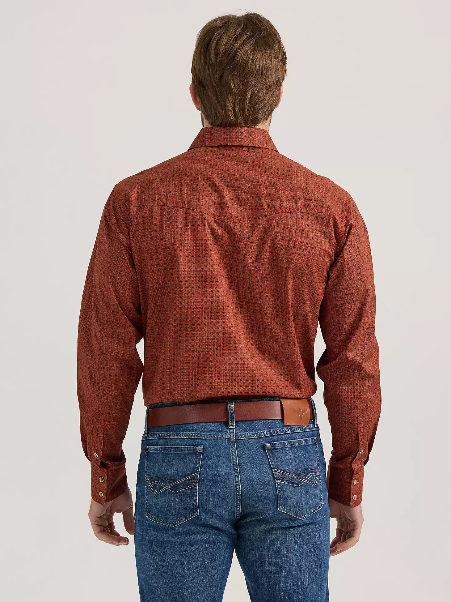 Men's 20X® Competition Advanced Comfort Long Sleeve Two Pocket Western Snap Shirt | Wrangler