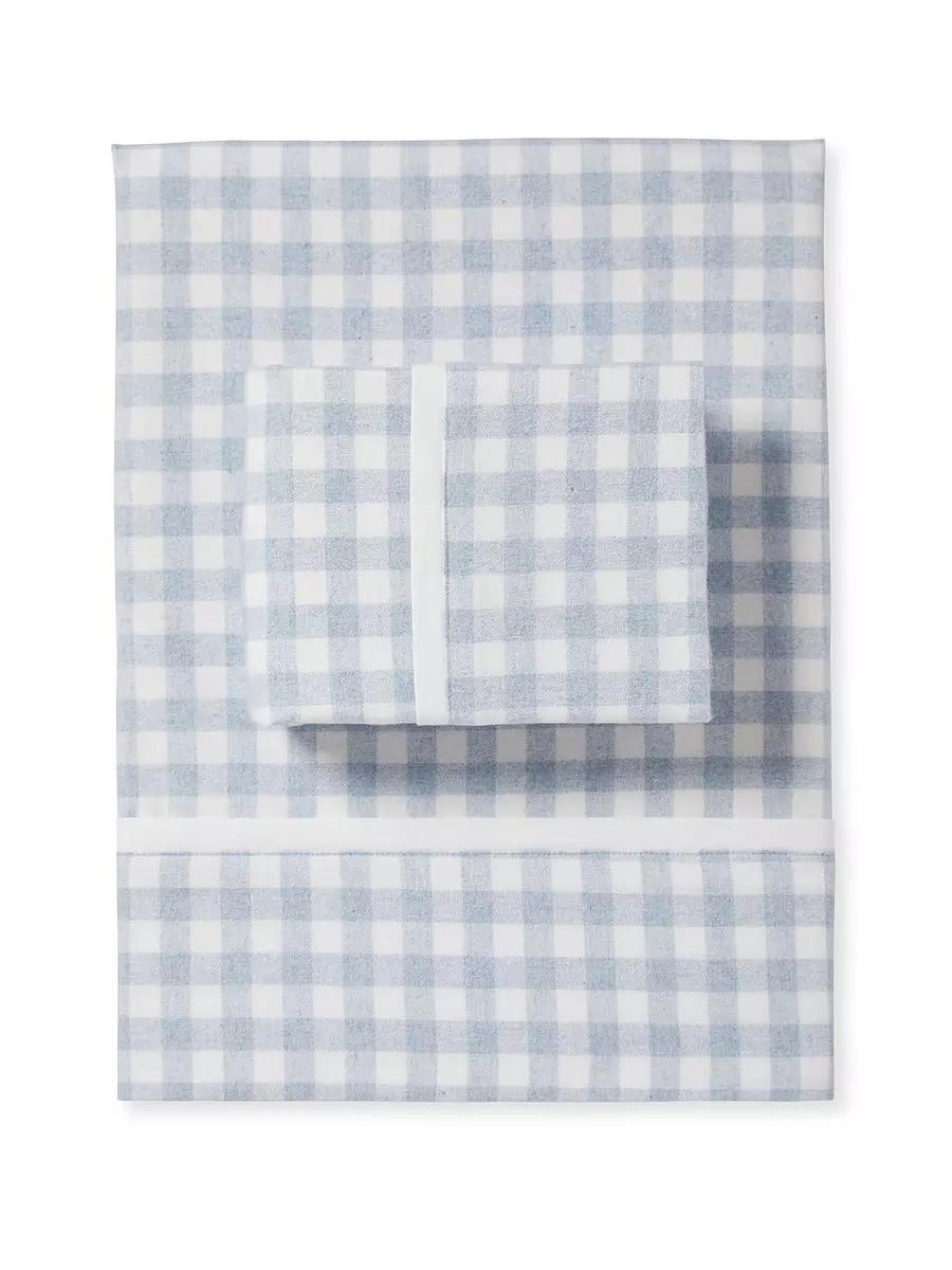 Belvedere  Flannel Sheet Set | Serena and Lily