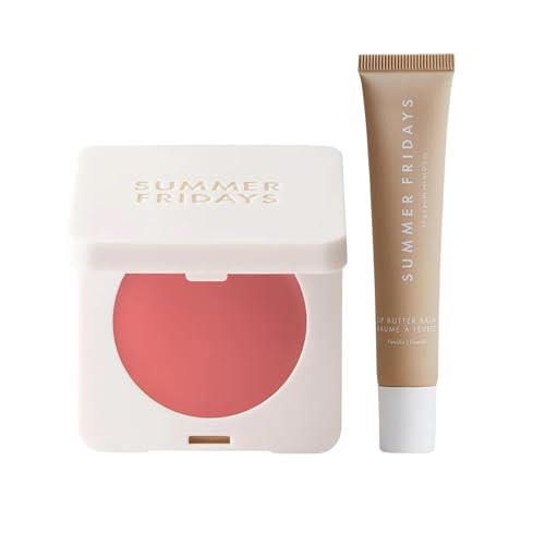 Summer Fridays Glow & Hydrate Essentials Set - Lip Butter Balm Vanilla (.5 Oz), Blush Butter Balm... | Amazon (US)