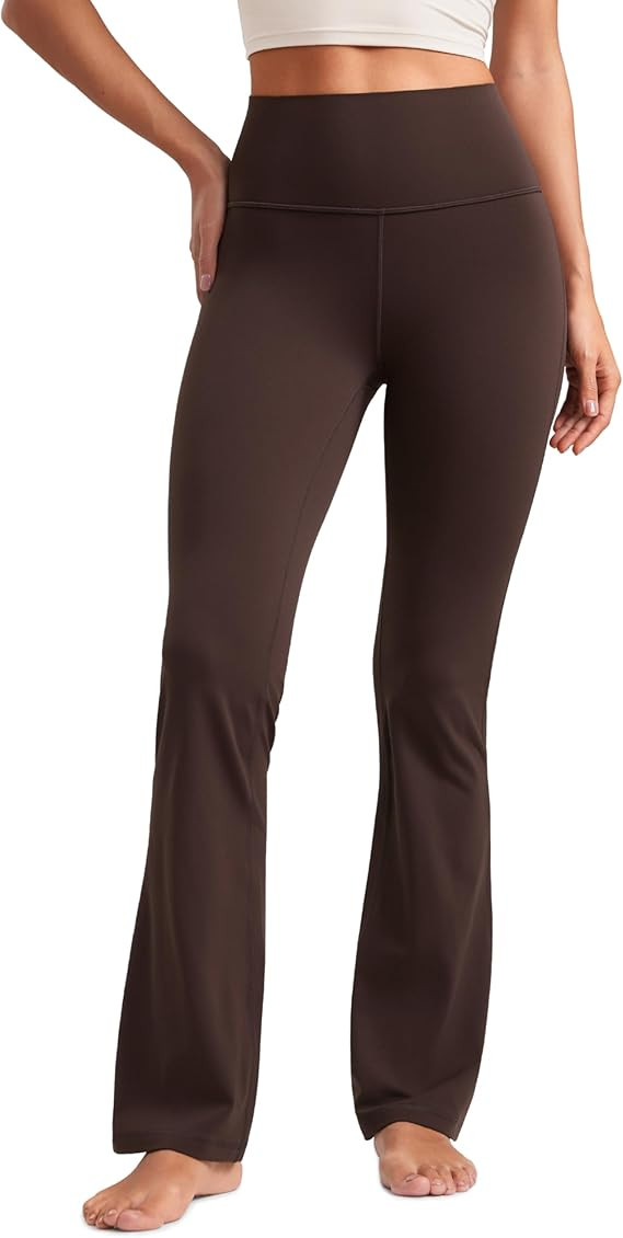 CRZ YOGA Butterluxe Flare Leggings 29"/30.5"/32"/33.5" - High Waist Bootcut Wide Leg Lounge Women... | Amazon (US)