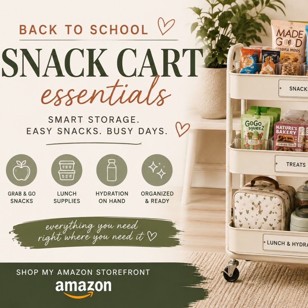 Back to school cart essentials 

Get more organization tips from Sandalwood & Serenity | by The Hollow Quill 

#backtoschool #easymornings

#LTKmomlife #LTKfoodie #LTKOver40