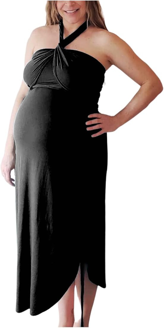 Slabenko Women's Convertible Maternity Dress. Comfy, Light Weight & Stretchy. Nursing, Breast Fee... | Amazon (US)