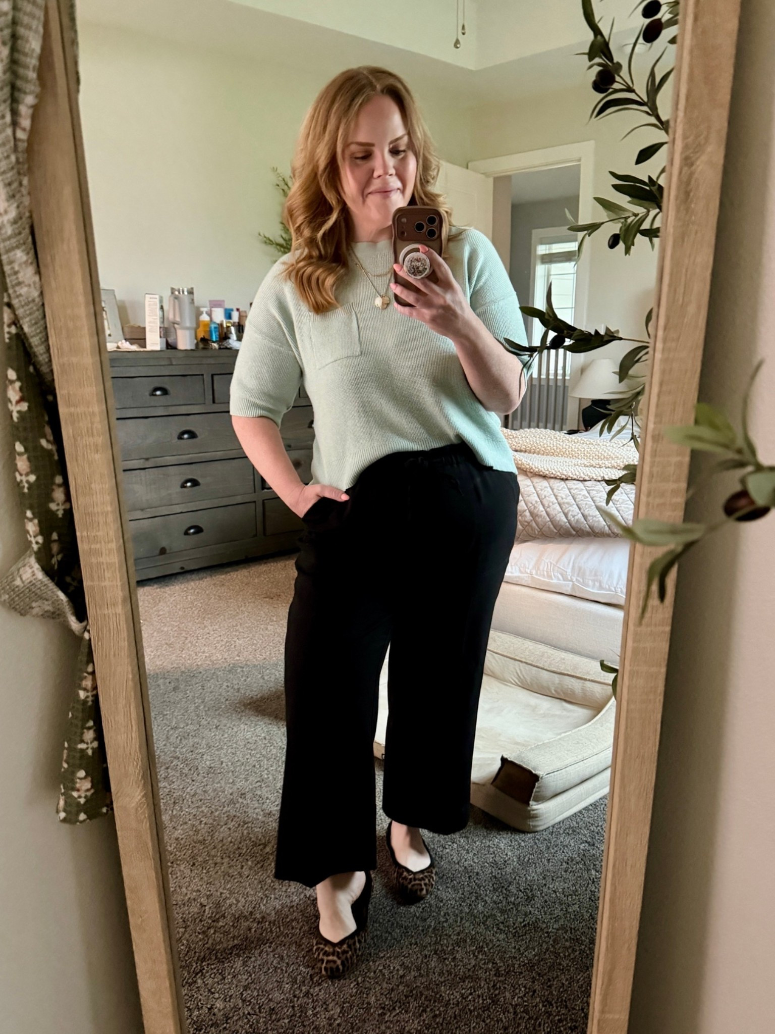 Monday work outfit of the day!

L top
Sized up to an XL in the pants

#LTKWorkwear #LTKmomlife #LTKMidsize