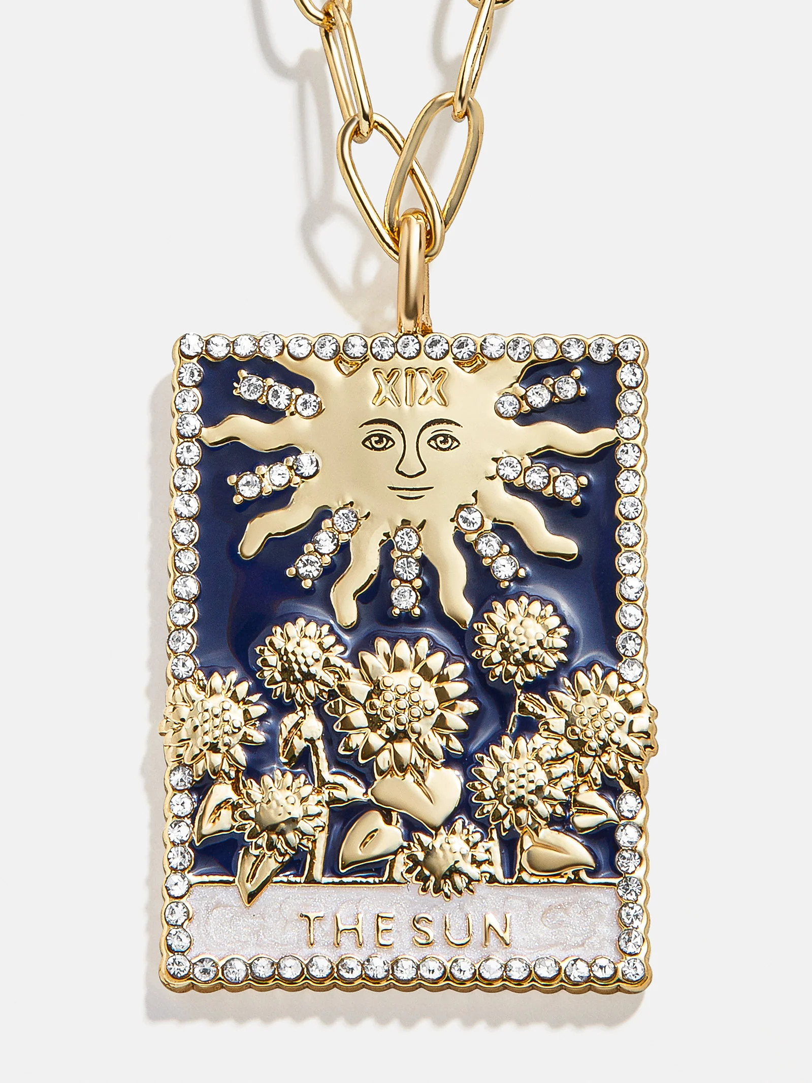 Tarot Card Necklace: The Sun | BaubleBar (US)