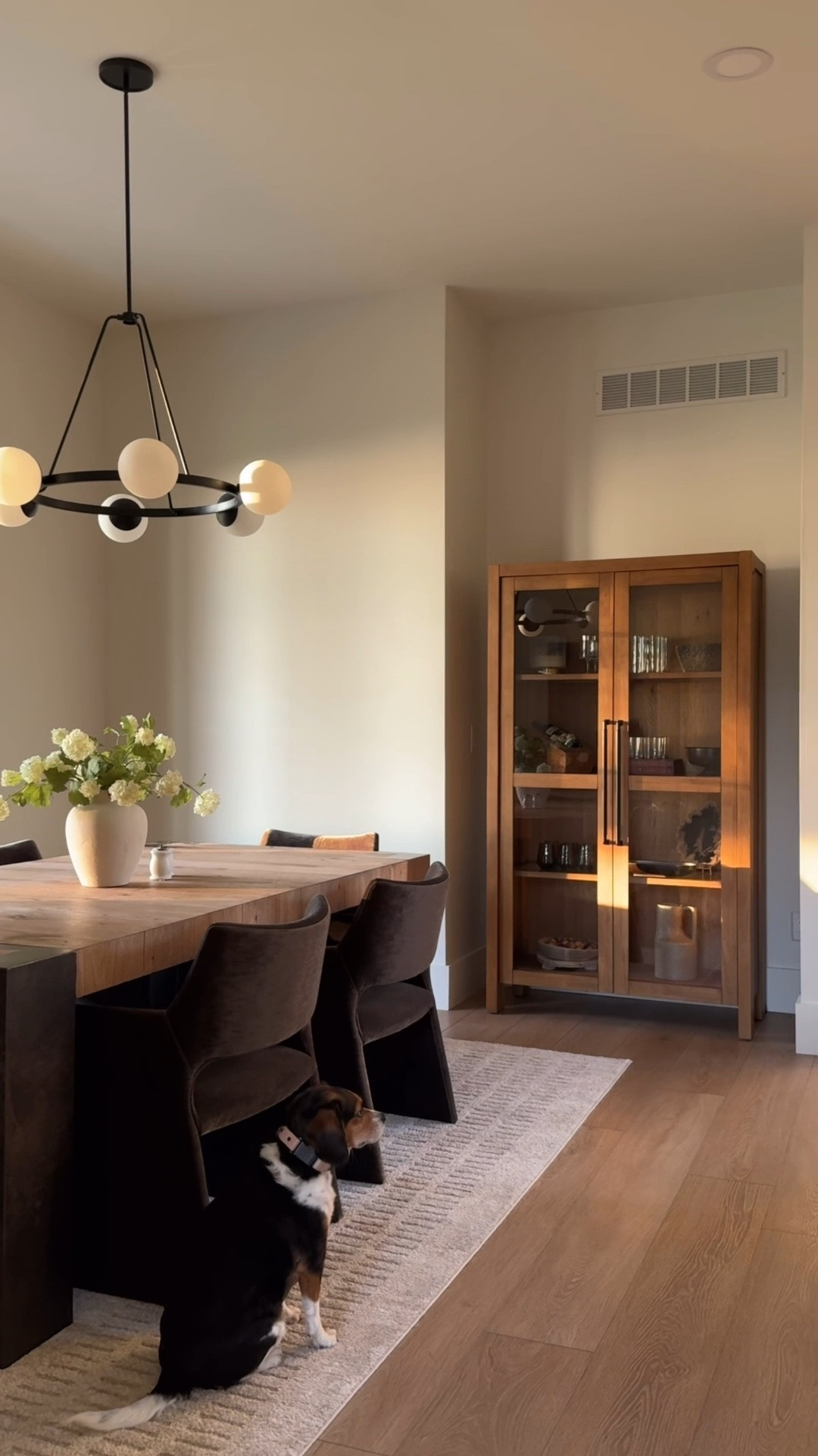 I’m loving my new display cabinet from @Macys! #macyspartner 🤎

With a timeless silhouette, beautiful wood grain detail, oversized pulls, and built-in lighting, this was the perfect statement piece and addition to our dining room.

Macy’s has so many beautiful furniture pieces on sale at the lowest prices of the season! Get 20-65% off furniture, mattresses, and rugs during Macy’s 4th of July Sale happening 6/26-7/14! *Exclusions apply