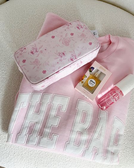POV: you love all things girly and pink ✨🌸 a few of my favorite recent purchases! 

Stoney clover lane, gisou, sol de janeiro, the bar sweatshirt, Sephora sale, beauty, sale, fancythingsblog

#LTKbeauty #LTKunder100 #LTKitbag