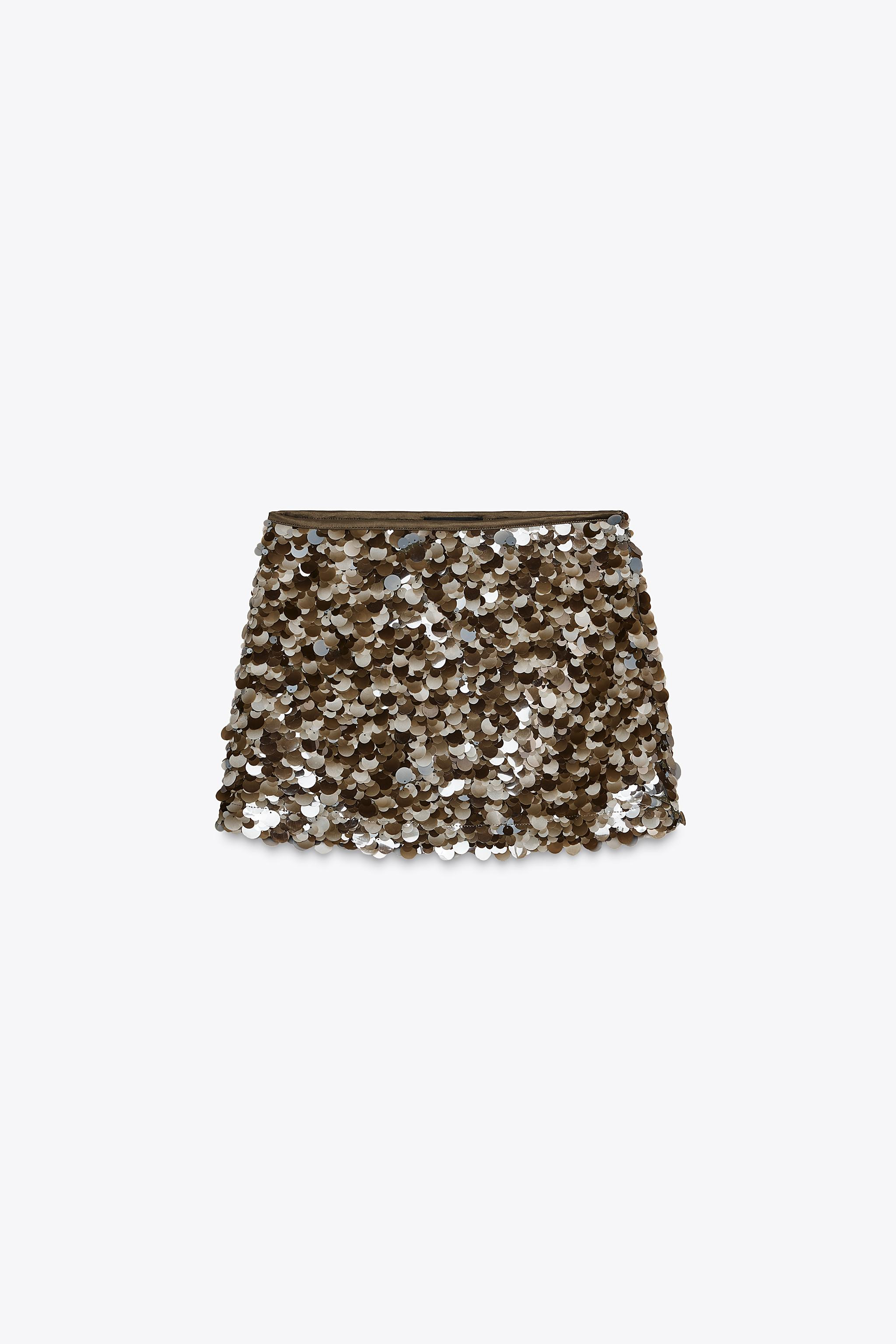 SEQUINNED MINISKIRT | Zara UK