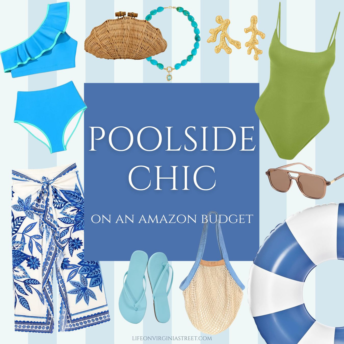 Chic Amazon poolside finds including swimsuits, coverups, sandals, sunglasses, bikinis and more!

#LTKOver40 #LTKSaleAlert #LTKMidsize #LTKTall #LTKselfcare #LTKSeasonal #LTKSwim #LTKTravel