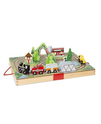 Melissa and Doug Take-Along Railroad & Reviews - All Toys - Macy's | Macys (US)