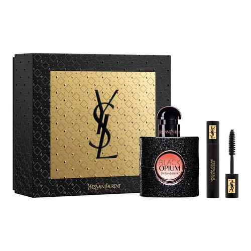 Yves Saint Laurent Black Opium Eau De Parfum Gift Set Holiday (Limited Edition) | Sephora (AU)