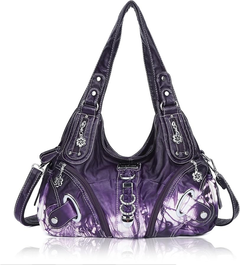 Angelkiss Hobo Purses and handbags for Women Satchel Handbag Women Purses Large Daily Shoulder Ba... | Amazon (US)