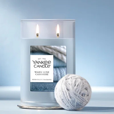 Yankee Candle Warm Luxe Cashmere Large Jar Scented Candle | Wayfair North America