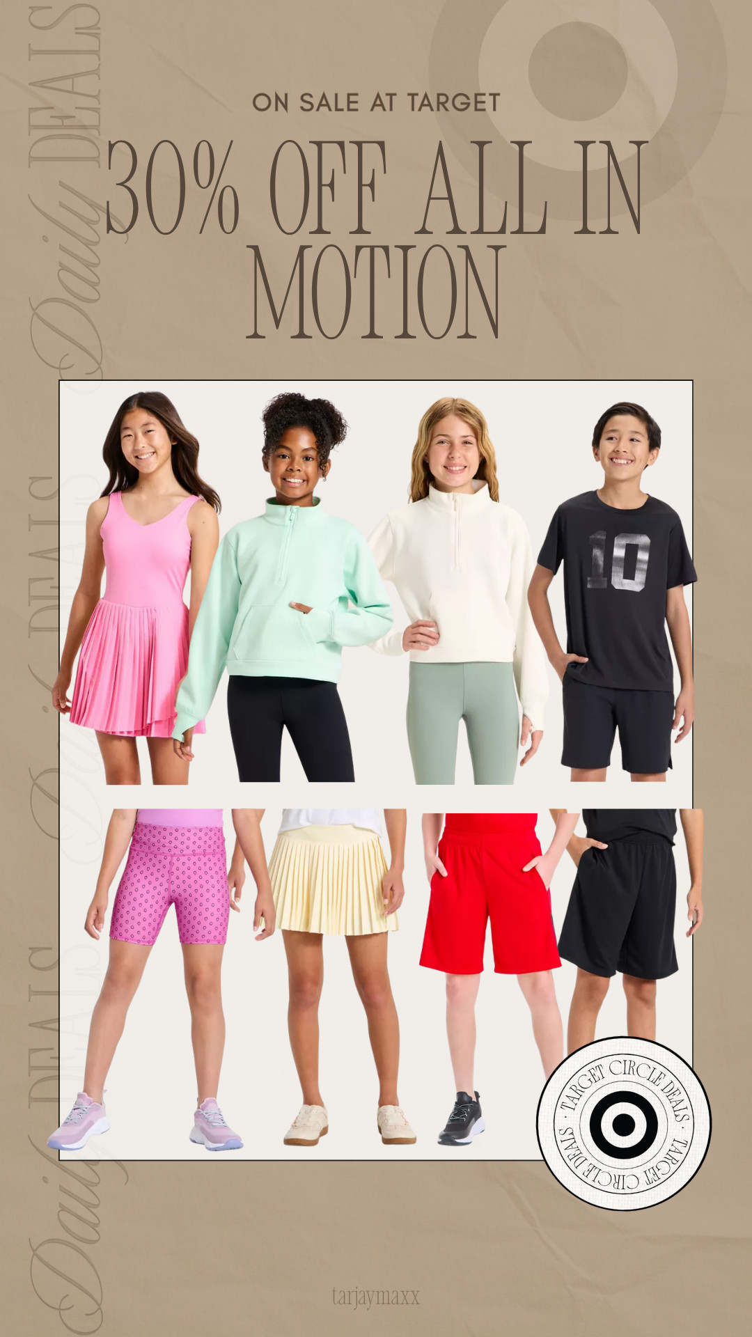 Stock up on activewear for the kids! All in Motion kids’ and toddler styles are currently 30% off - perfect for school, sports and everyday play 🏃‍♀️✨
wedding guest dress summer, country concert outfits, summer outfits over 40, teacher outfits, summer dresses, back to school outfits, vacation outfits beach, date night outfits, business casual workwear, concert outfit ideas 

 #LTKootd #LTKSeasonal #LTKKids
