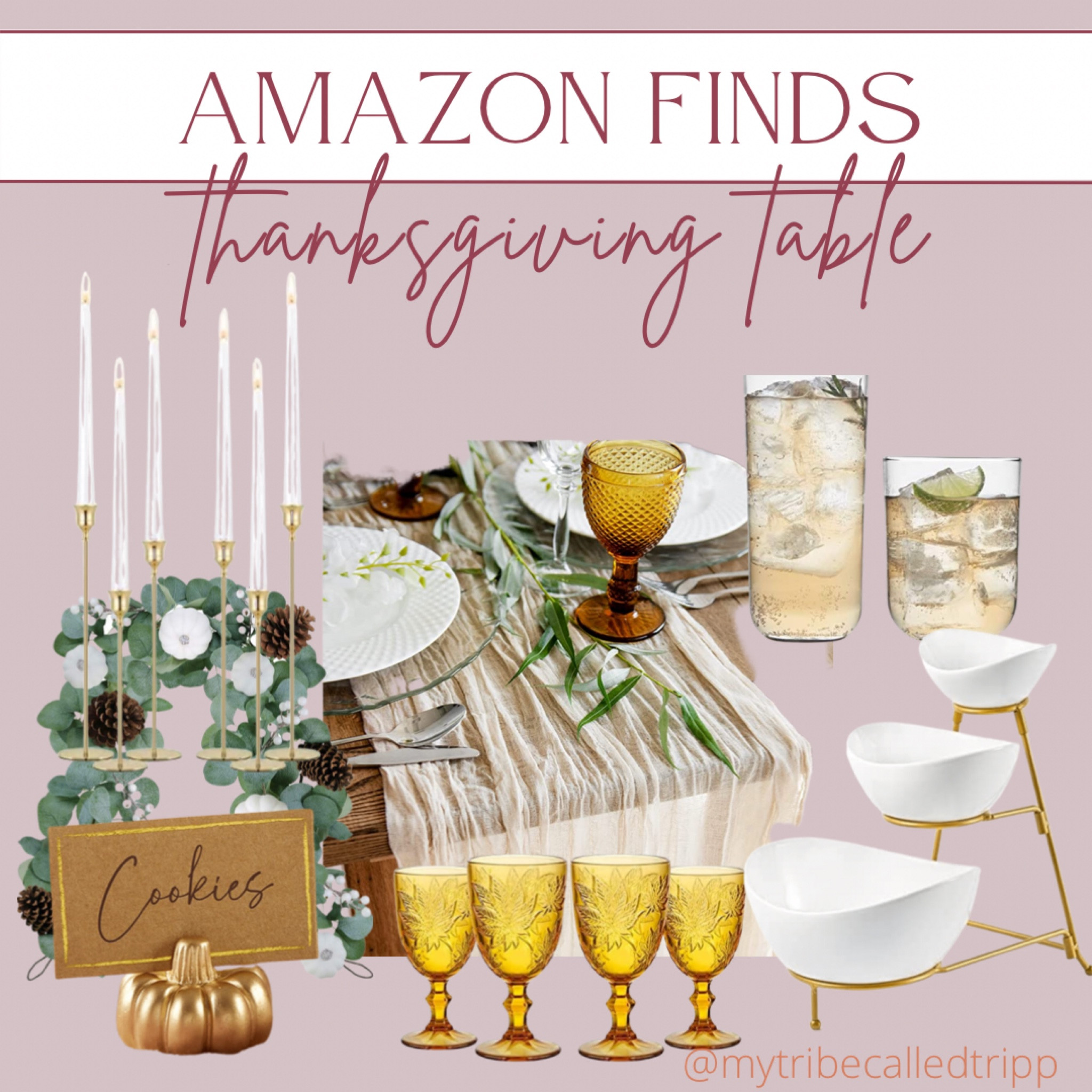Thanksgiving table / fall table / thanksgiving tablescape / serving plates / serving dishes / Amazon finds / hostess tables / boho Thanksgiving 

#LTKunder50 #LTKHoliday #LTKSeasonal