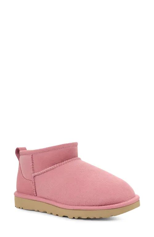 UGG(r) Ultra Mini Classic Boot in Horizon Pink at Nordstrom, Size 10 | Nordstrom