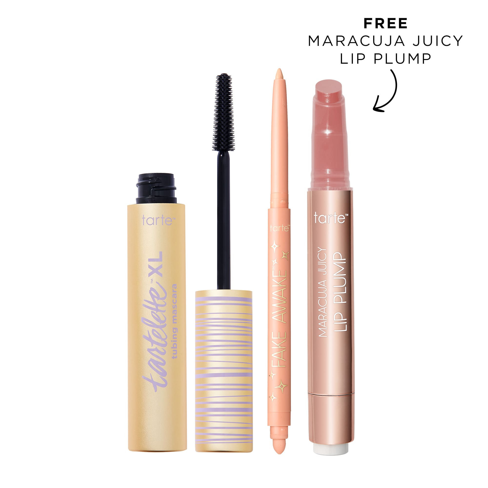 tarte�?� maracuja juicy lip plump, XL tubing mascara and fake awake set | tarte cosmetics (Global)