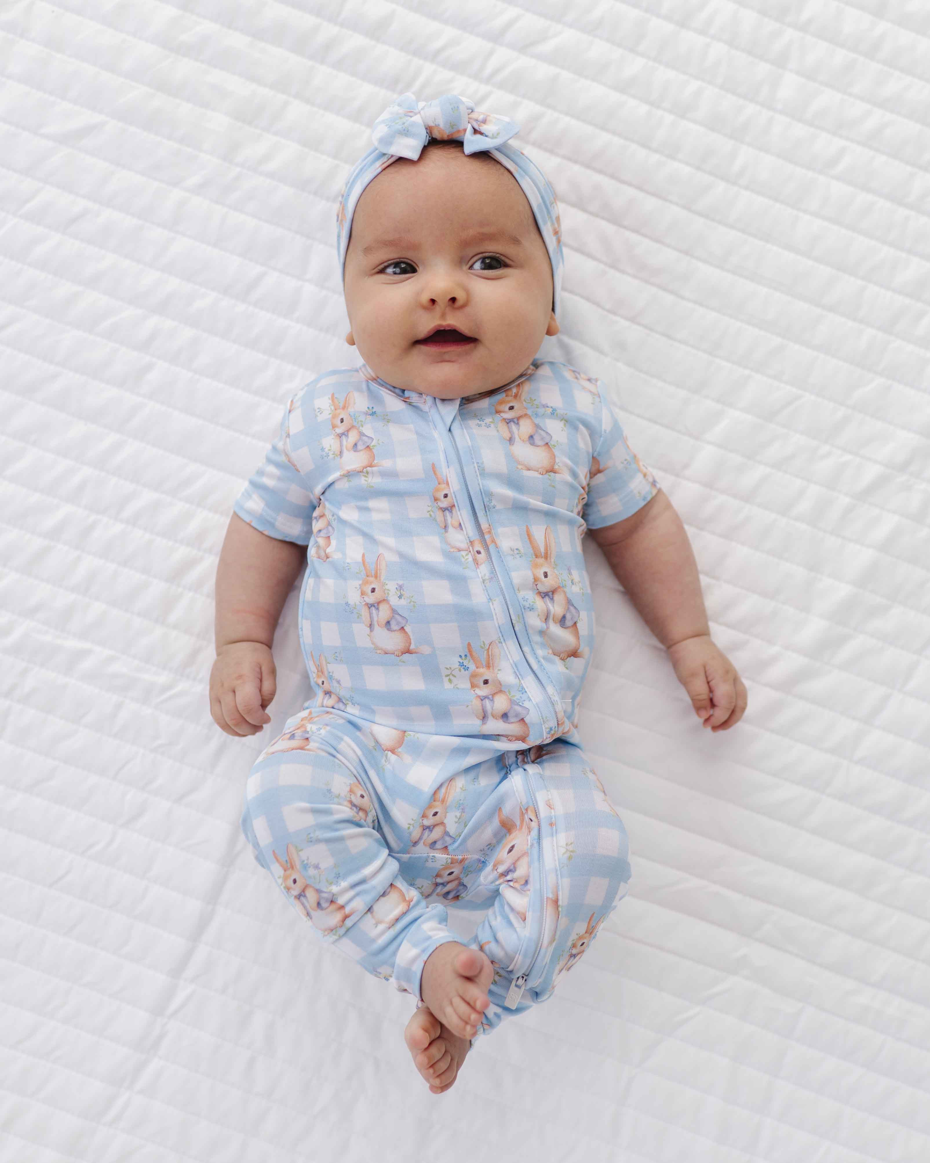 Cottontail Cutie Short Sleeve Romper | Bums & Roses