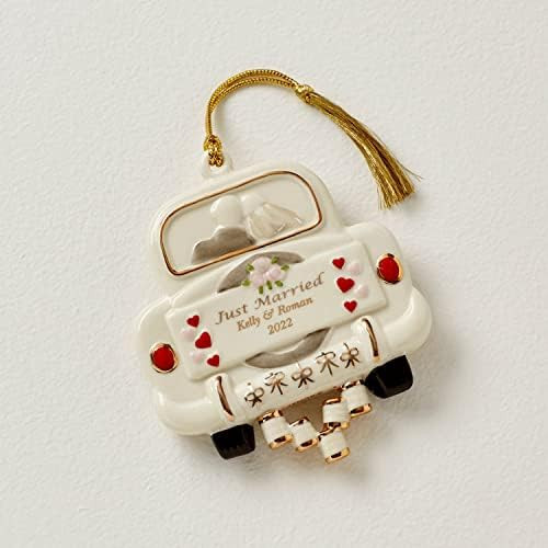 Just Married Wedding Ornament by Lenox | Amazon (US)