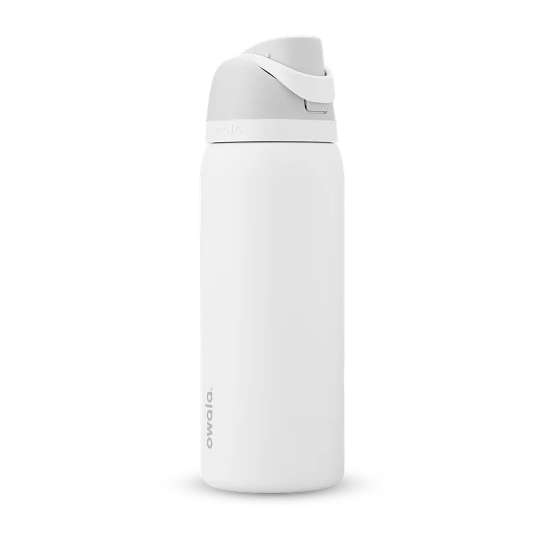 Owala FreeSip Stainless Steel Water Bottle, 32oz, Shy Marshmallow - Walmart.com | Walmart (US)
