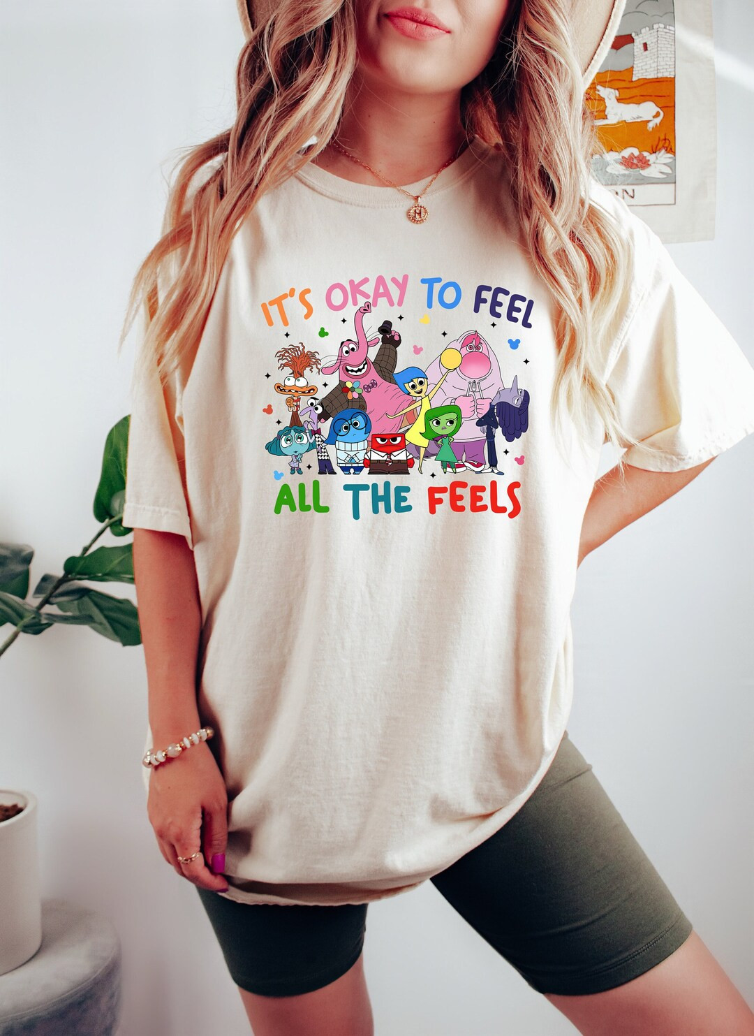 Inside Out It's Okay To Feel All The Feels Comfort Colors® Shirt, Inclusion Shirt, Speech Therap... | Etsy (US)