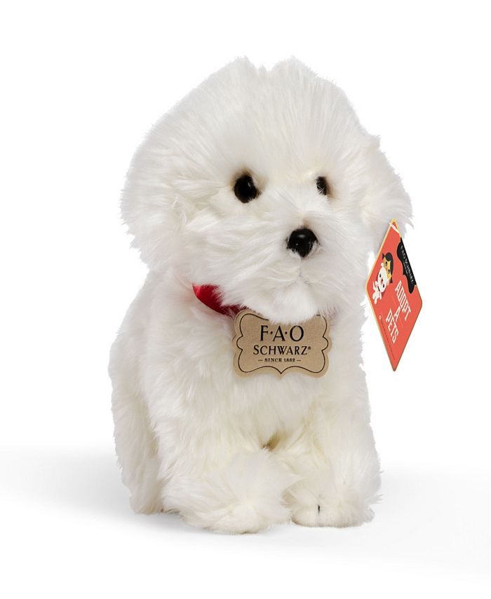 FAO Schwarz Maltese Puppy Dog Plush Toy & Reviews - All Toys - Home - Macy's | Macys (US)