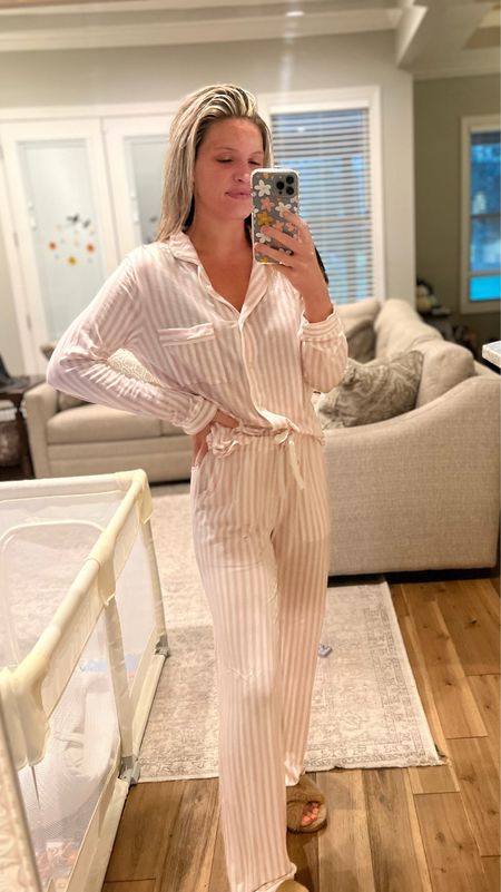 Love these pajama sets!! 
Wearing a size small runs TTS! 
Target finds, pajama sets, 

#LTKfindsunder50 #LTKSeasonal
