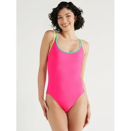 No Boundaries Juniors’ Multi-Strap One-Piece Swimsuit | Walmart (US)