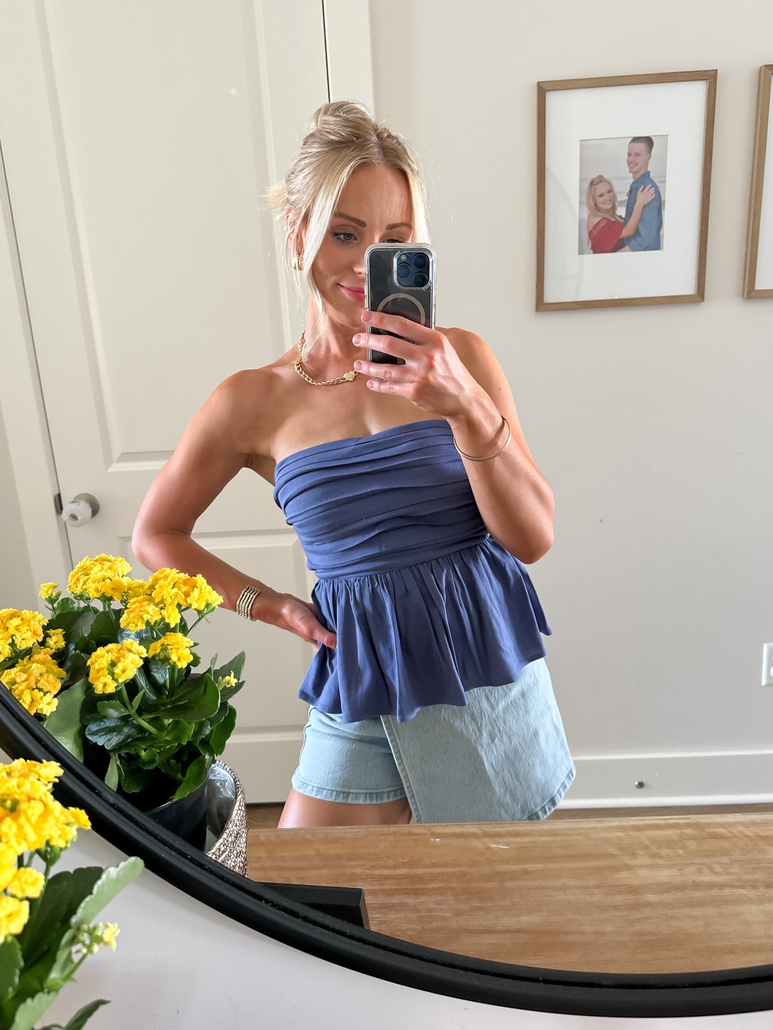 The cutest fit from Pink Lily! Wearing an XS in the skort and strapless top! TTS or size down if in between! 

#pinklily #summerfit 

#LTKFestival #LTKFindsUnder50 #LTKSeasonal