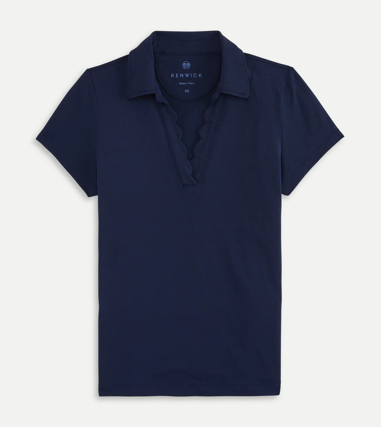 Renwick Scallop Performance Polo | Renwick Golf