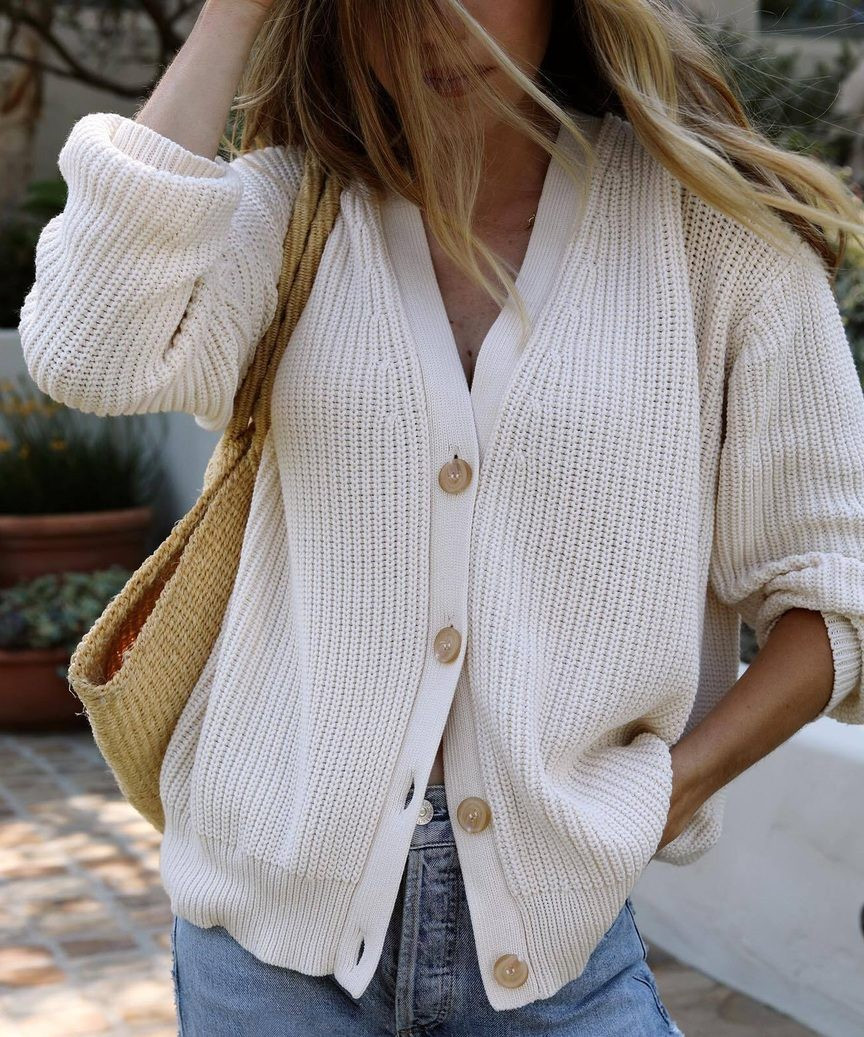 Cotton Cocoon Cardigan | Jenni Kayne