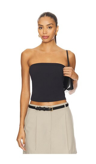 EAVES Bo Tube Top in Black. - size XS | Revolve Clothing (Global)
