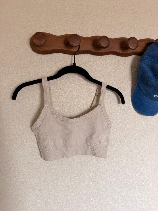 old navy active seamless sports bra bone size small | Poshmark