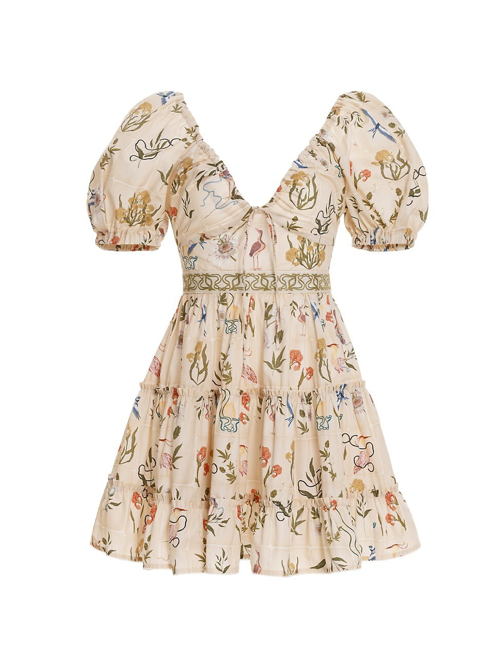 Manzanilla Paraiso Botanical Minidress | Saks Fifth Avenue