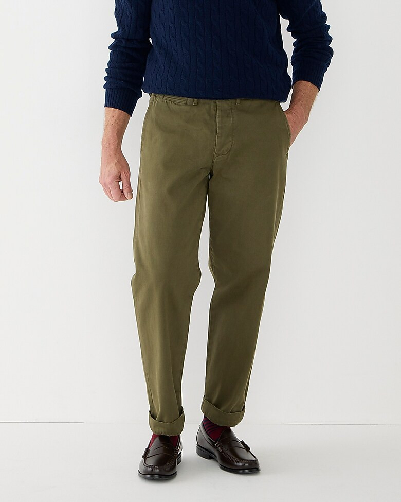 Wallace & Barnes selvedge officer chino pant | J. Crew US