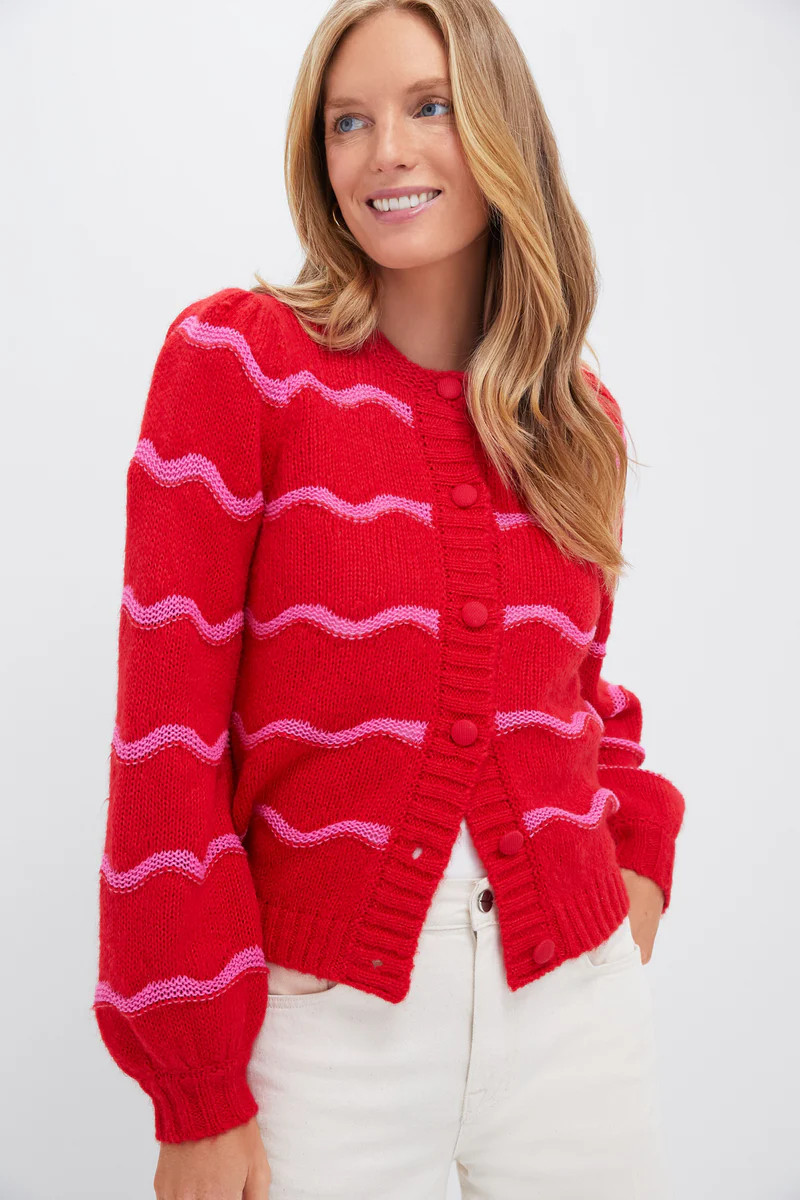 Meadowbrook Stripe Dulcie Cardigan | Tuckernuck (US)