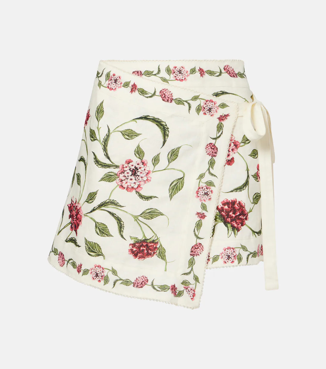 Luna floral linen beach cover-up | Mytheresa (US/CA)