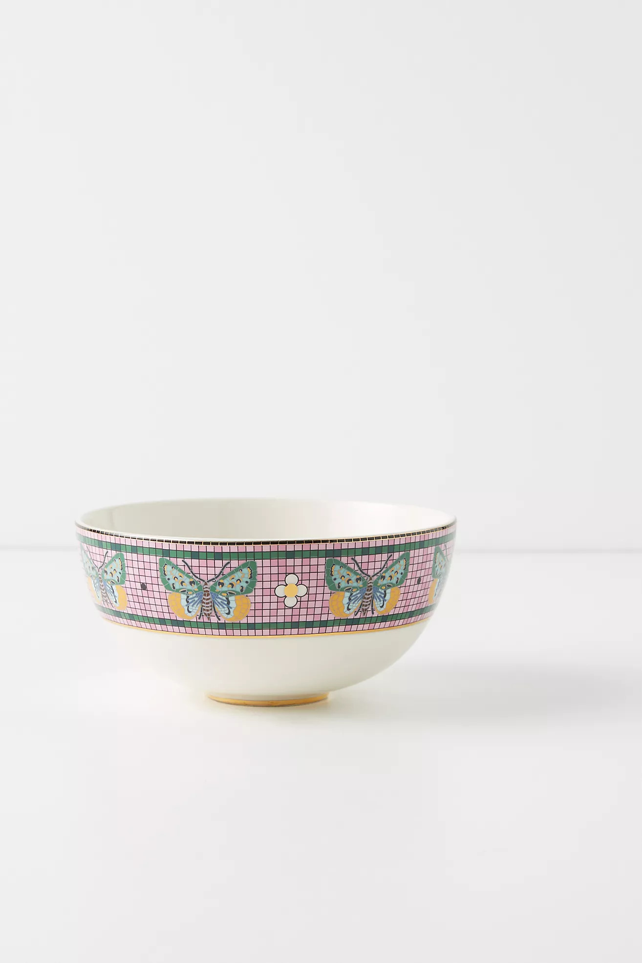 Bistro Garden Tile Bowl | Anthropologie (US)