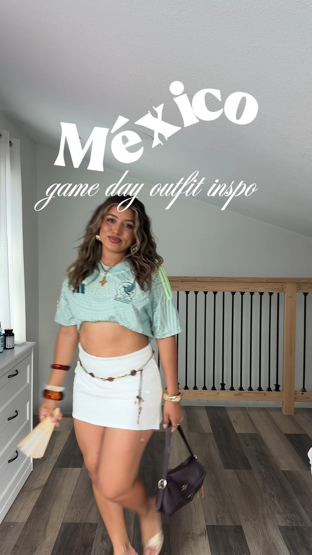 I just love styling my jerseys 🇲🇽✨ #mexicogame #outfit #inspo #latina #texas

#LTKgrwm #LTKootd #LTKfitnessgoals