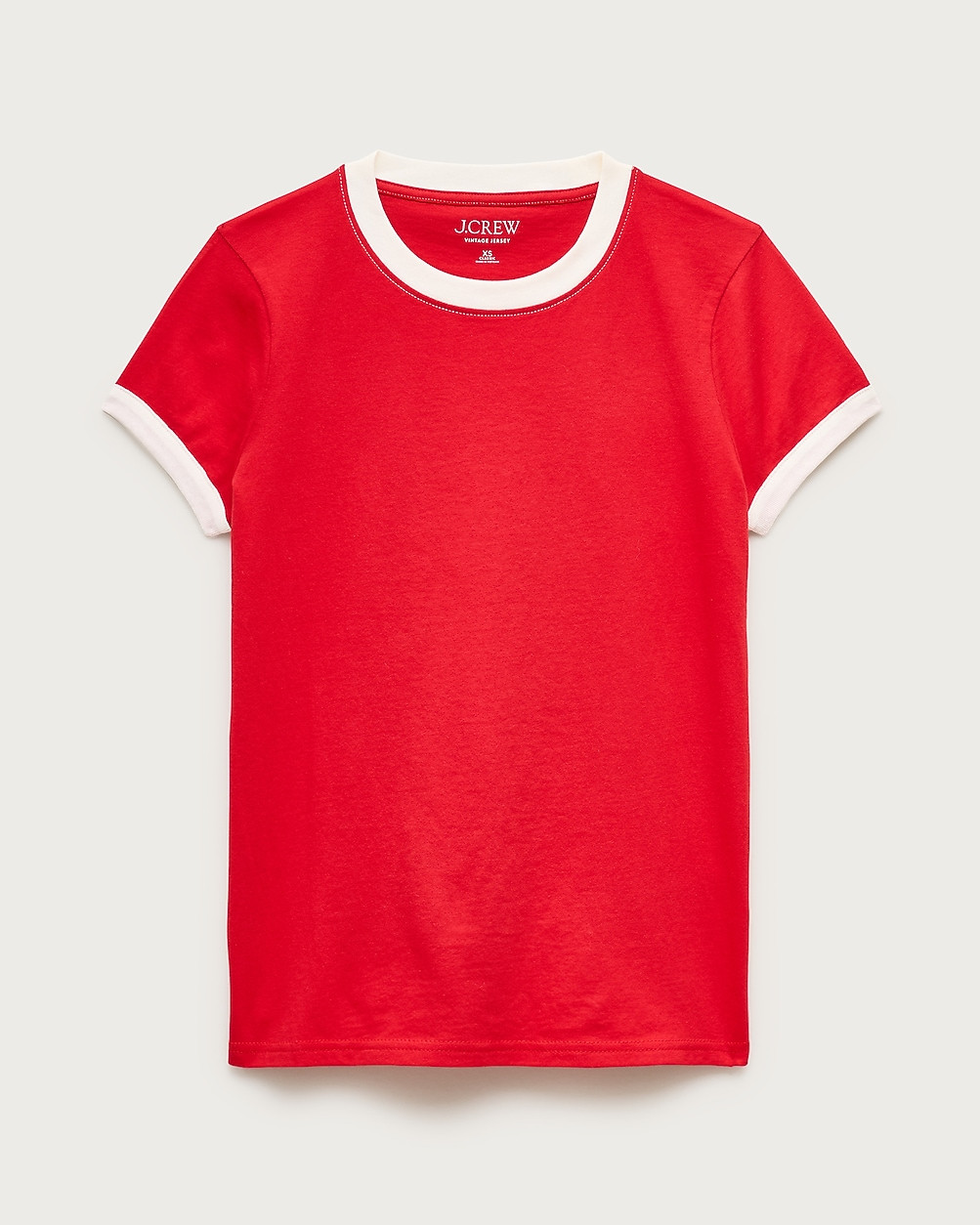 Vintage jersey ringer T-shirt | J. Crew US