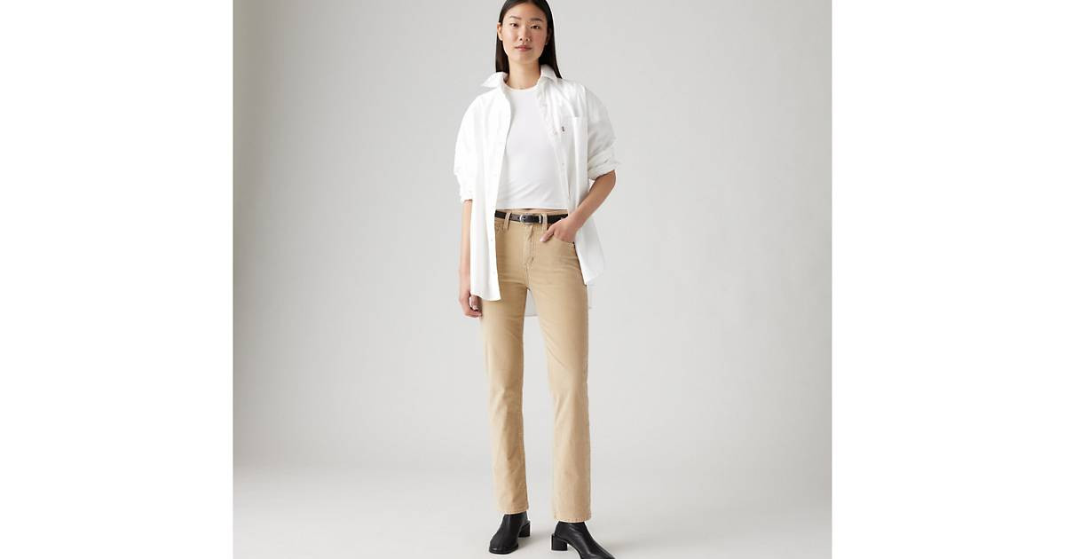724 High Rise Straight Corduroy Women's Jeans | Levi's US