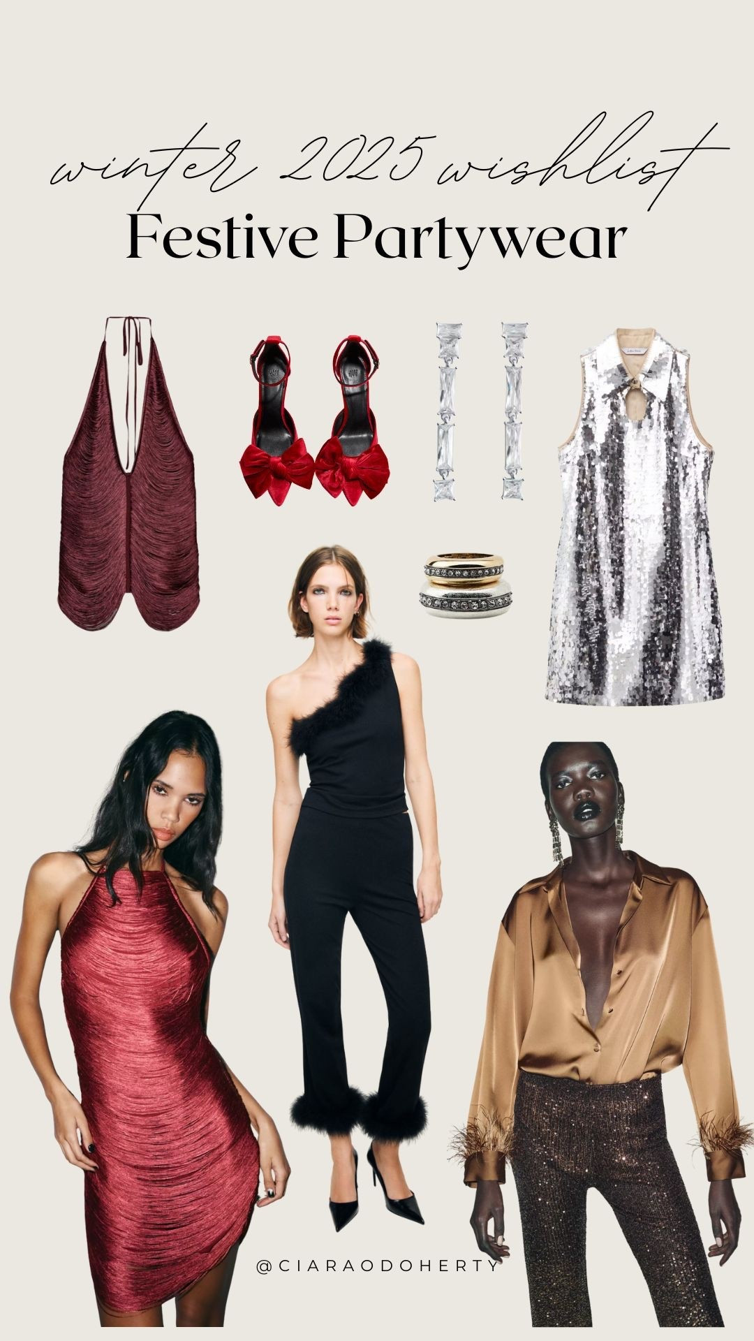 Winter 2025 Wishlist: Festive Partywear
Feather, faux fur, sequins, tassel, velvet, bows

#LTKeurope #LTKireland #LTKfestive