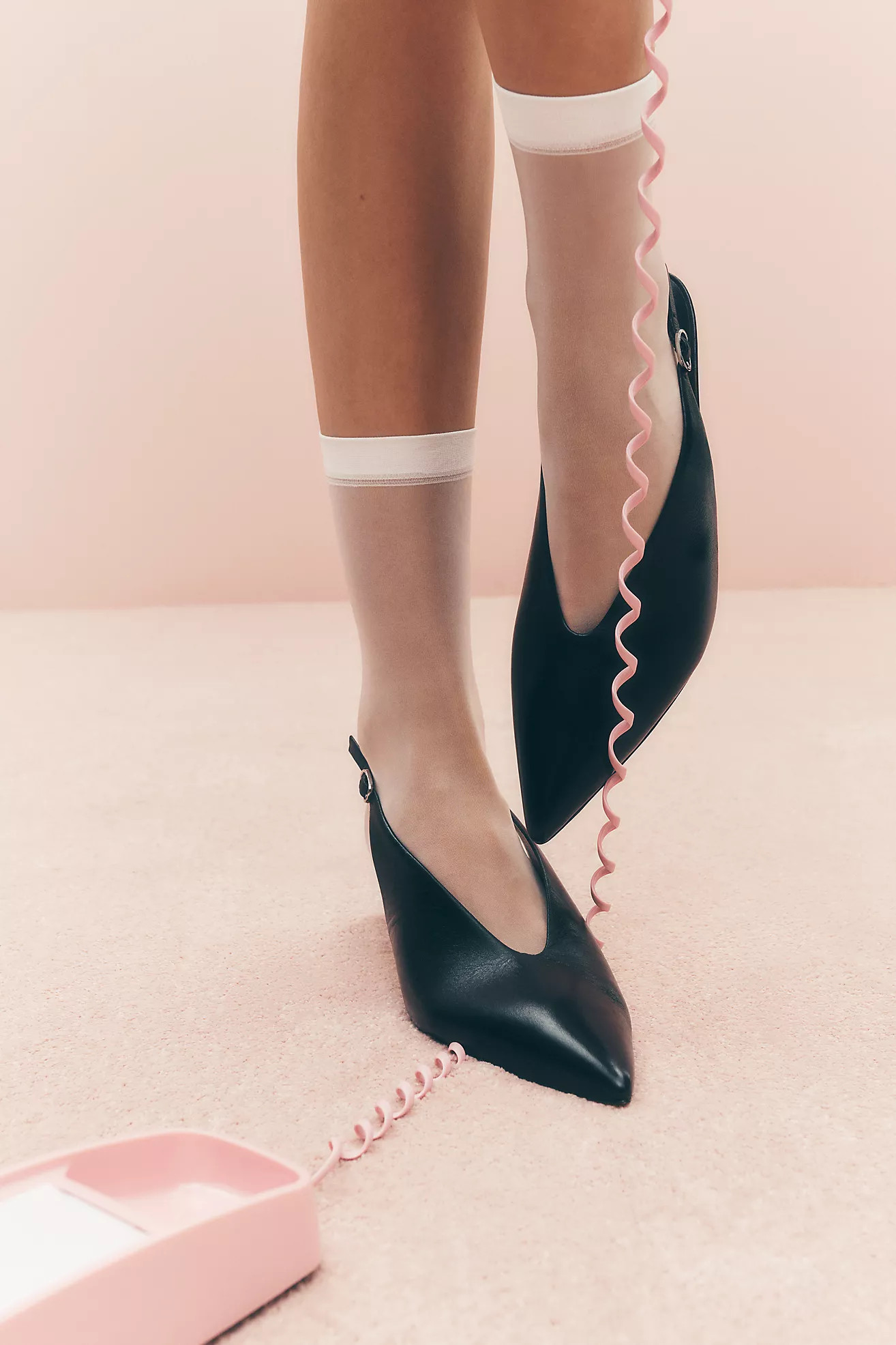 By Anthropologie Pointed-Toe Slingback Pumps | Anthropologie (US)