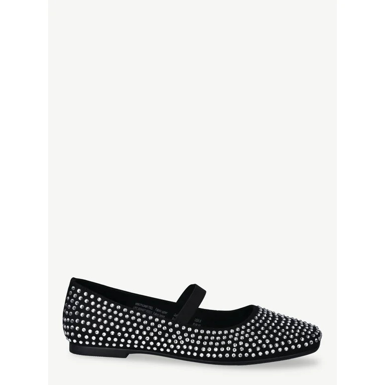 Scoop Women’s Studded Mary Jane Flats | Walmart (US)
