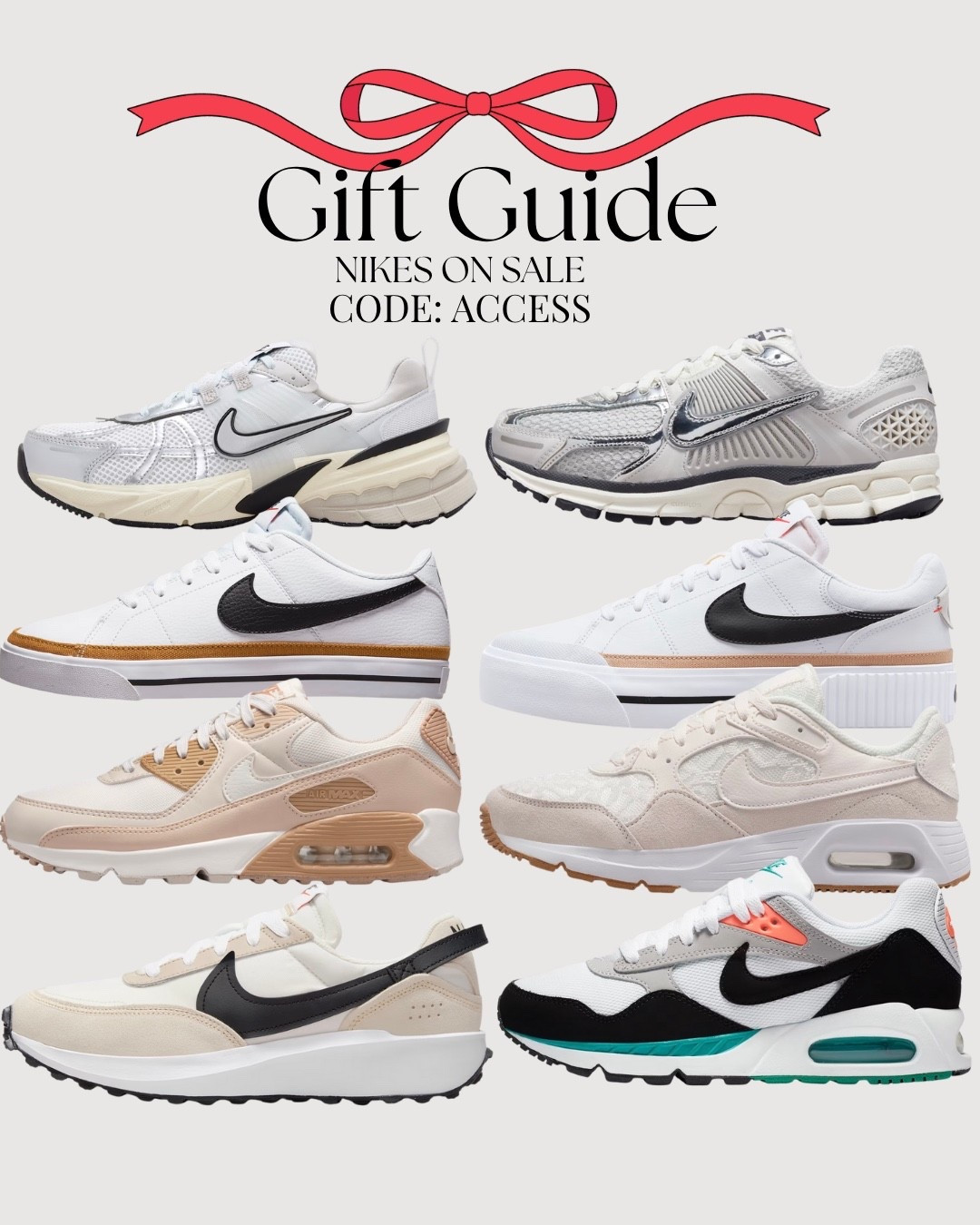 Nikes on sale! These make the best gift! Gift for her. Teen gift. College girls gift. Sister gift. 

#LTKGiftGuide #LTKFindsUnder100 #LTKSaleAlert
