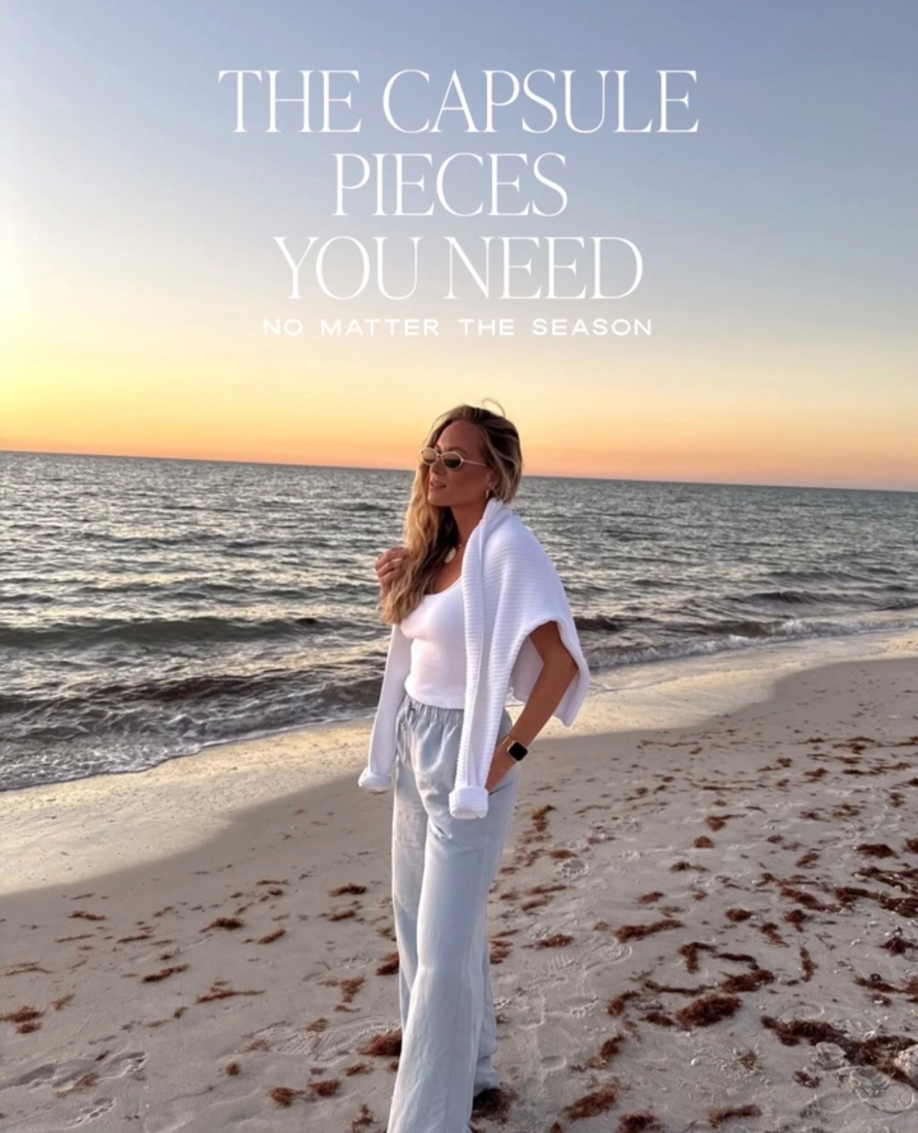 My top capsule wardrobe pieces. Versatile, functional, and elevated chic pieces to wear from everyday errands, a date night, beach vacation, or European escape.

Wardrobe staples, Aritzia lodge pants, oversized denim top, basic white tee, everyday denim, cashmere sweater, Aritzia denim top,
Abercrombie denim, Agolde denim, Aritzia denim 


#LTKTravel #LTKSeasonal #LTKootd