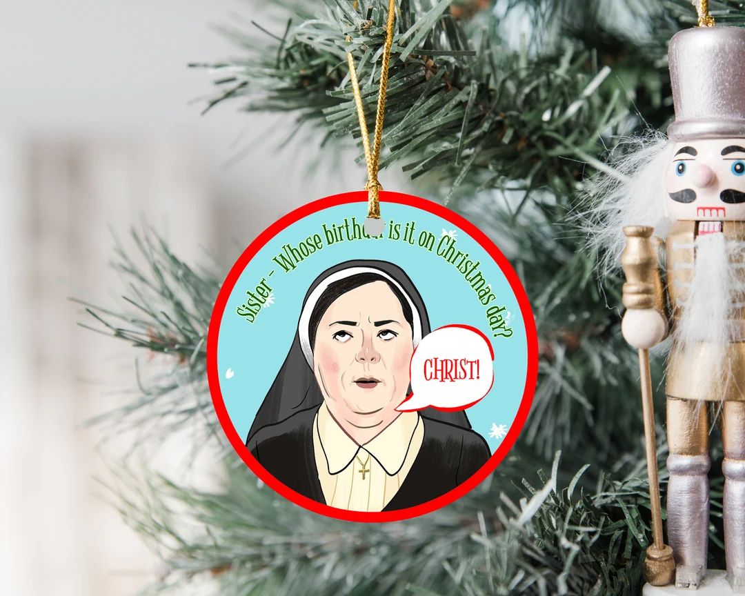 Derry Girls Sister Michael Christmas Decoration - Etsy | Etsy (US)