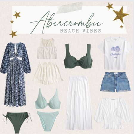 New at Abercrombie! Im obsessed with this collection and these beach vibes. Makes me want a vacation real bad! // beach // dress // shorts // bathing suit 



#LTKfindsunder50 #LTKfindsunder100 #LTKSeasonal