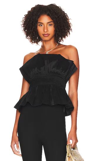 Natasia Top in Black | Revolve Clothing (Global)